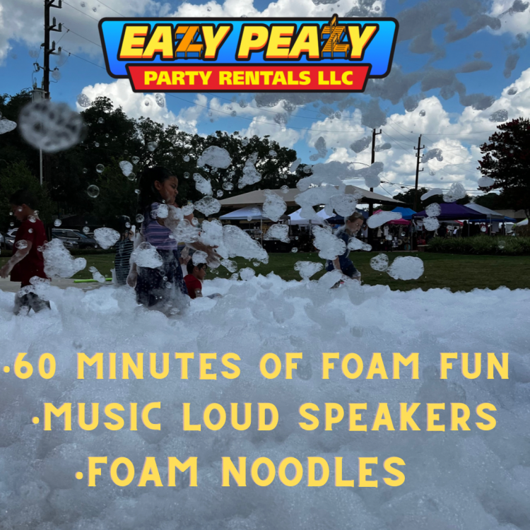 Inventory Bubble Fanatics Foam Party Rentals Katy TX