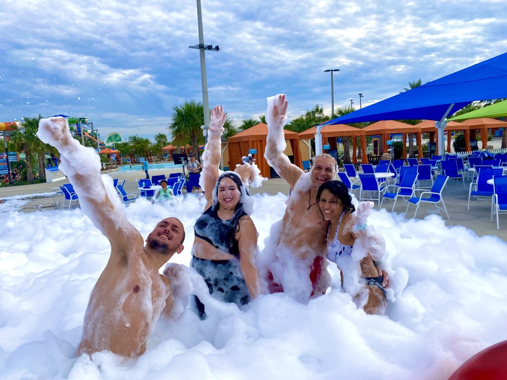 Bubble Fanatics Foam Party Adults Waterpark 1 Doggy Camps