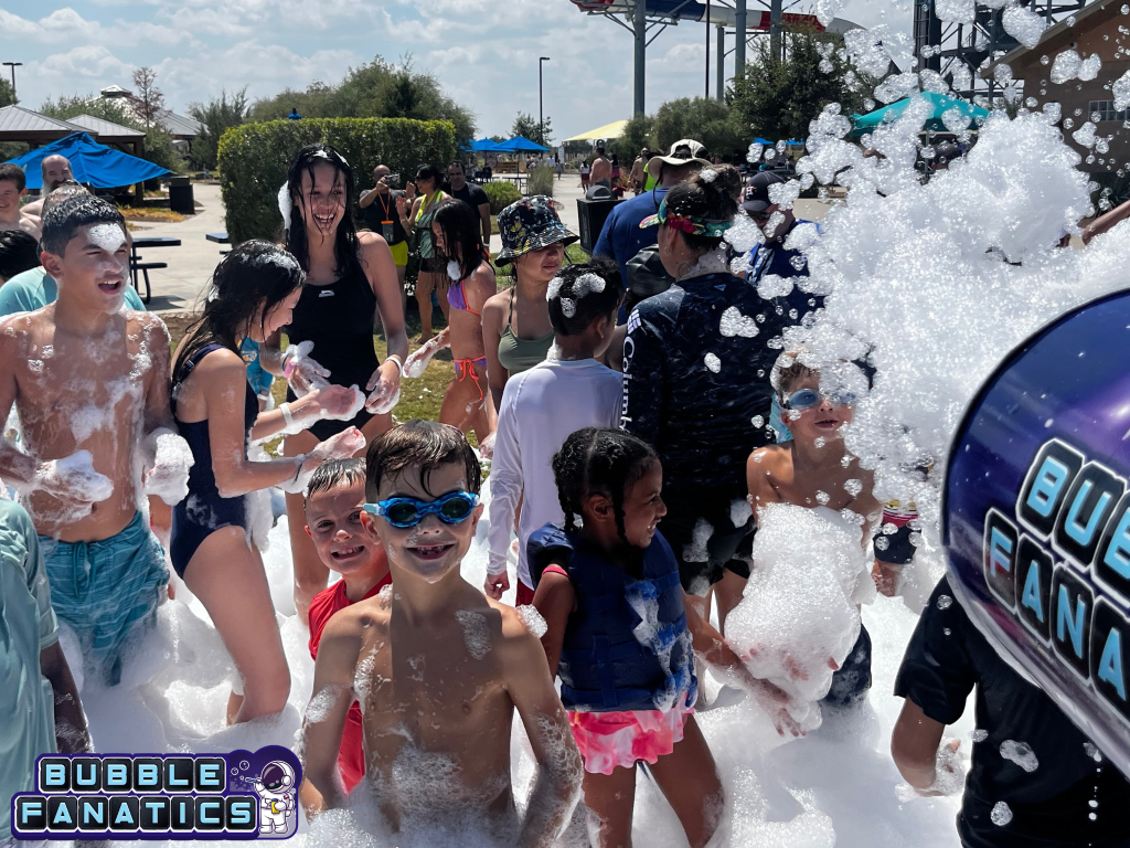 bubbe fanatics houston tx foam party at waterpark Foam Home