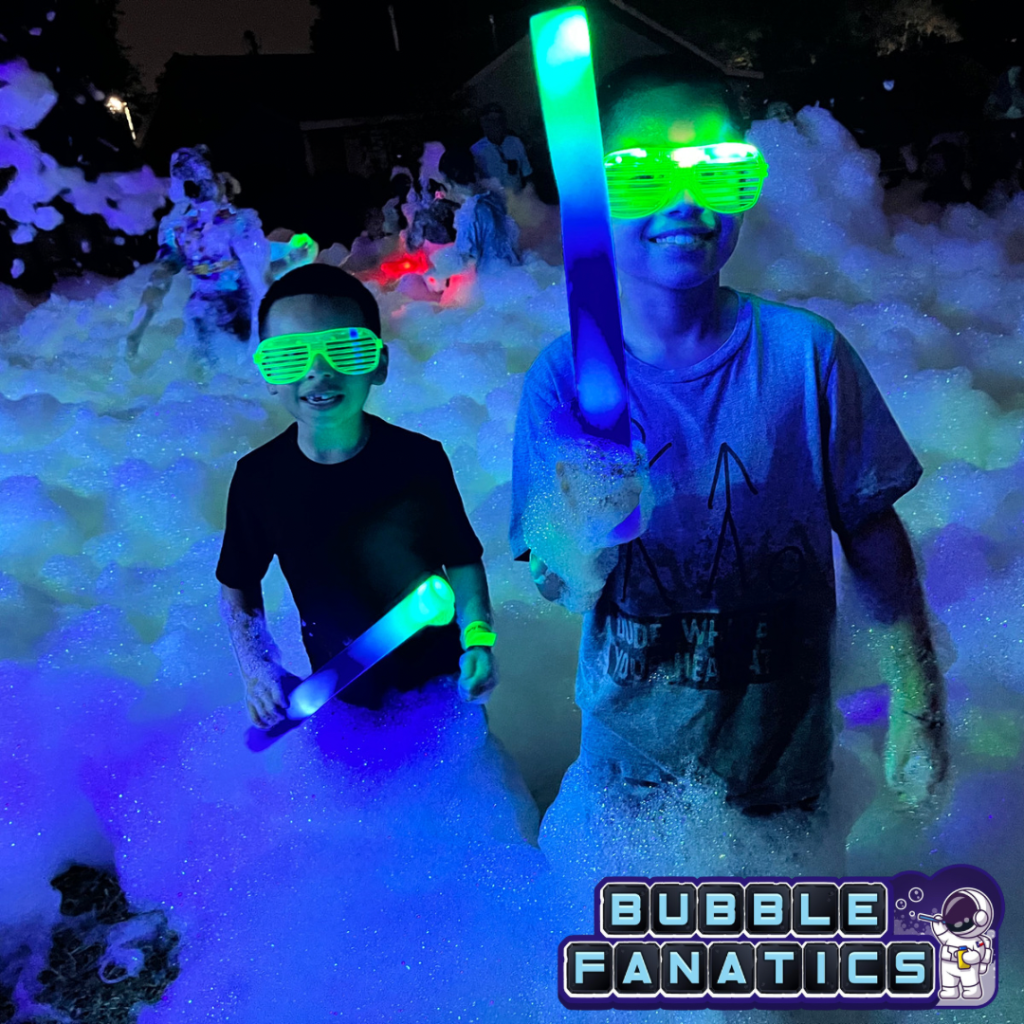 Bubble Fanatics Katy tx neon foam party celibtation Home