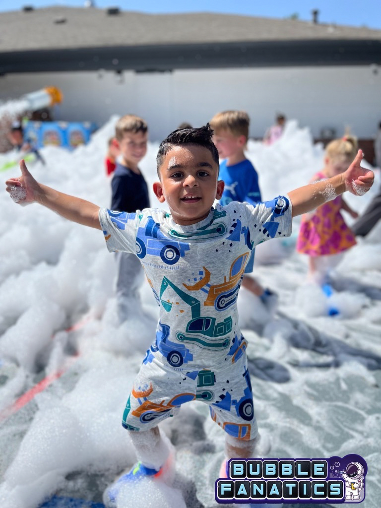 Bubble Fanatic Houston Tx Foam Party for Daycare Welcome